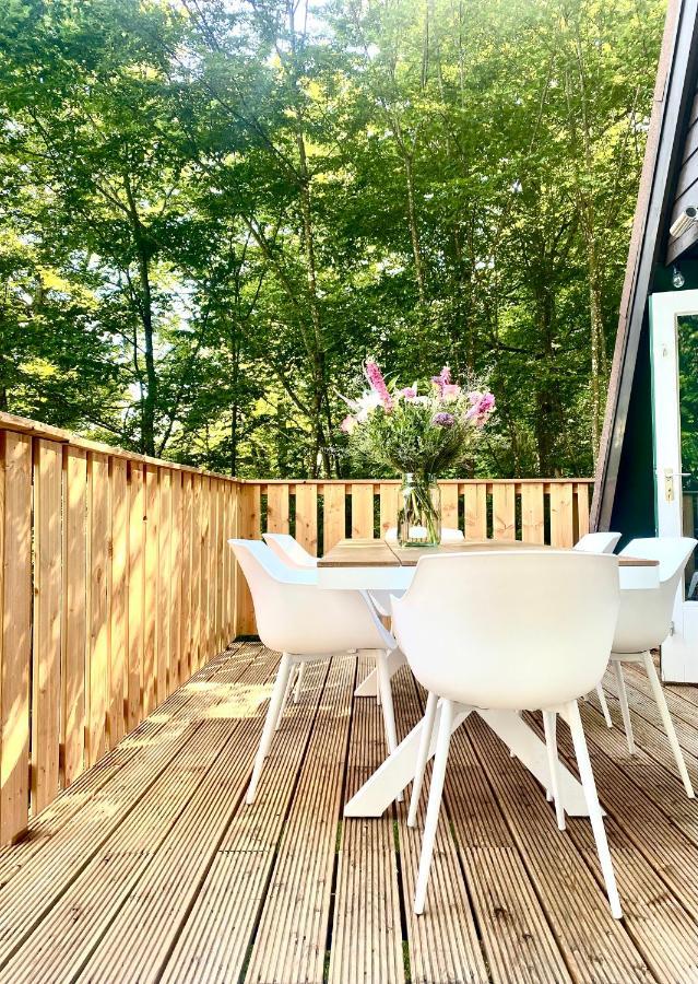 A- Frame Huisje Ardennen Durbuy Kültér fotó